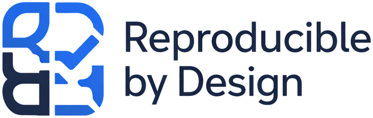 Reproducible by Design